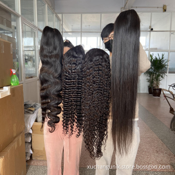 Uniky Transparent13*4 full Brazilian Human Hair Wig Unprocessed Lace Front 15A Body Wave Wigs